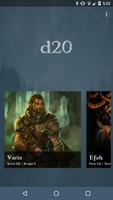 d20 5e Character Sheet الملصق