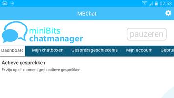 miniBits chatmanager screenshot 2