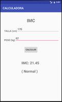 CALCULADORA IMC スクリーンショット 1