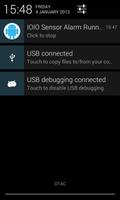 IOIO Sensor Alert - email SMS تصوير الشاشة 1