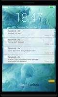 OS10 Lock Screen : with Notifications Plakat