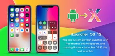 iLauncher IOS 12, Phone X Launcher