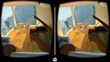 Roller coaster vr 4 cardboard الملصق
