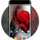 Theme for iBall Fab 2.6a  Red Rose Wallpaper APK