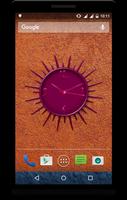 Awesome Clock Live Wallpaper capture d'écran 1