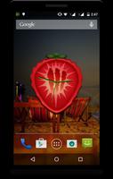 Fruit Clock Live Wallpaper captura de pantalla 3
