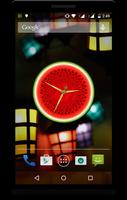 Fruit Clock Live Wallpaper poster