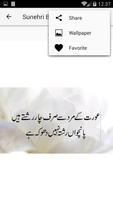 Sunehri Baten  (Urdu Sayings) تصوير الشاشة 1