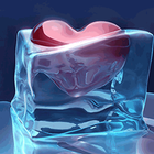 Ice Love Heart Frozen icon