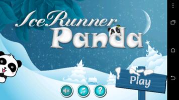 Ice Runner Panda Affiche