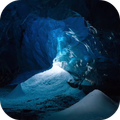 Ice cave video wallpaper