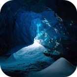 Ice cave video wallpaper