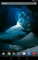 Ice cave video wallpaper پوسٹر
