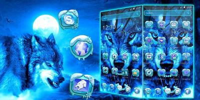 Ice Wolf Theme ภาพหน้าจอ 3