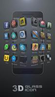 Glass Tech 3D Theme syot layar 2