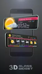 download Tema Glass Tech 3D APK