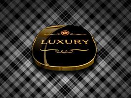 3D Gold theme icons custom uhd Cartaz