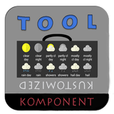 Weather IconPack Maker Kustom icône