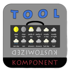 Weather IconPack Maker Kustom simgesi