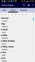 Sasak Dictionary پوسٹر