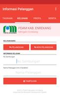 Informasi Pelanggan PDAM Kabupaten Enrekang capture d'écran 1
