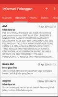 Informasi Pelanggan PDAM Kota Parepare تصوير الشاشة 1