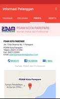 Informasi Pelanggan PDAM Kota Parepare تصوير الشاشة 2