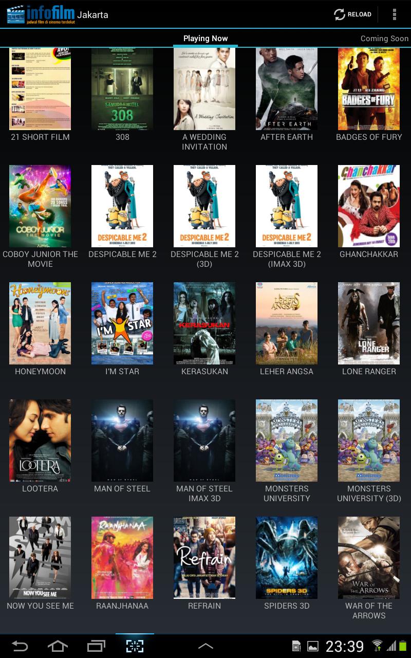 Info Film Jadwal Cinema 21 For Android Apk Download