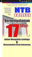 NTB COLLEGE penulis hantaran