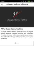 برنامه‌نما 1st Kayata Makmur Sejahtera عکس از صفحه