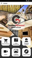 Golden Plywood & HPL Affiche