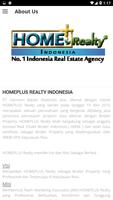 HOMEPLUS Realty Indonesia syot layar 2