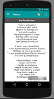 Lady Gaga Lyrics poster