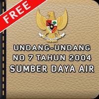 UU Sumber Daya Air Plakat