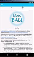 Noto Bali ภาพหน้าจอ 2