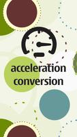 Acceleration Conversion الملصق
