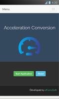 Acceleration Conversion screenshot 1