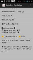 Autotext Gaul Alay 截图 2