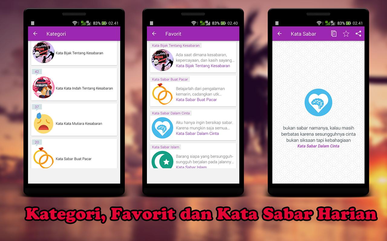 500 Kata Kata Sabar Terbaru 2018 For Android APK Download