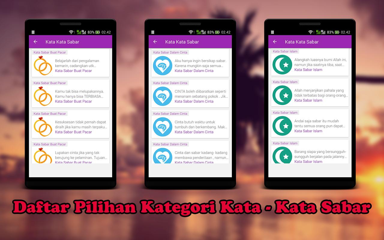 500 Kata Kata Sabar Terbaru 2018 For Android APK Download