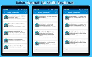 200+ Ceramah Kholid Basalamah MP3 Terbaru capture d'écran 1