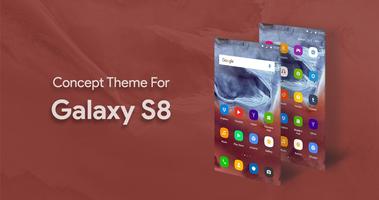 S8 Launcher - Galaxy S8 Theme पोस्टर