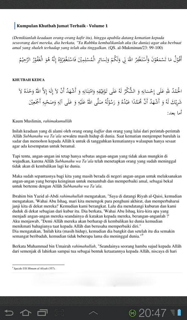 Contoh teks khutbah jumat lengkap dengan doa