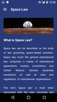 Space Law capture d'écran 1