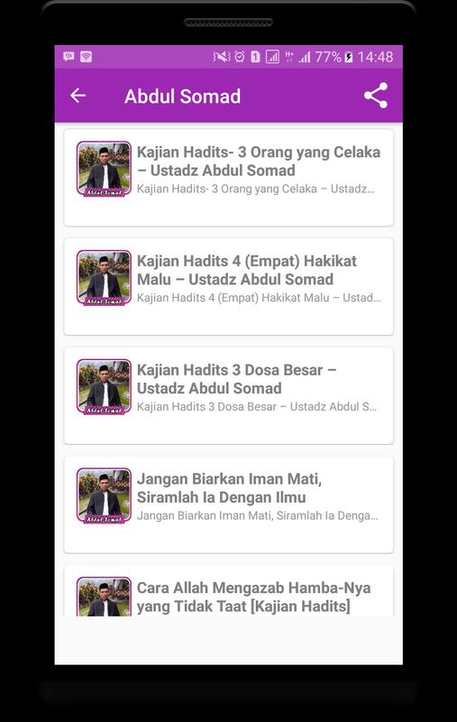 Ceramah Ustadz Abdul Somad & Tanya Jawab Mp3 for Android 