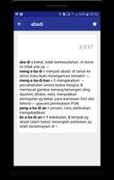 Kamus Besar Bahasa Indonesia(KKBI) - Offline capture d'écran 2