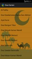 Doa Harian Islam Dengan Suara ภาพหน้าจอ 1