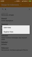 Kamus Bahasa Banjar (KaBanjar) captura de pantalla 1