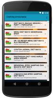 Diet Mayo Indonesia plakat