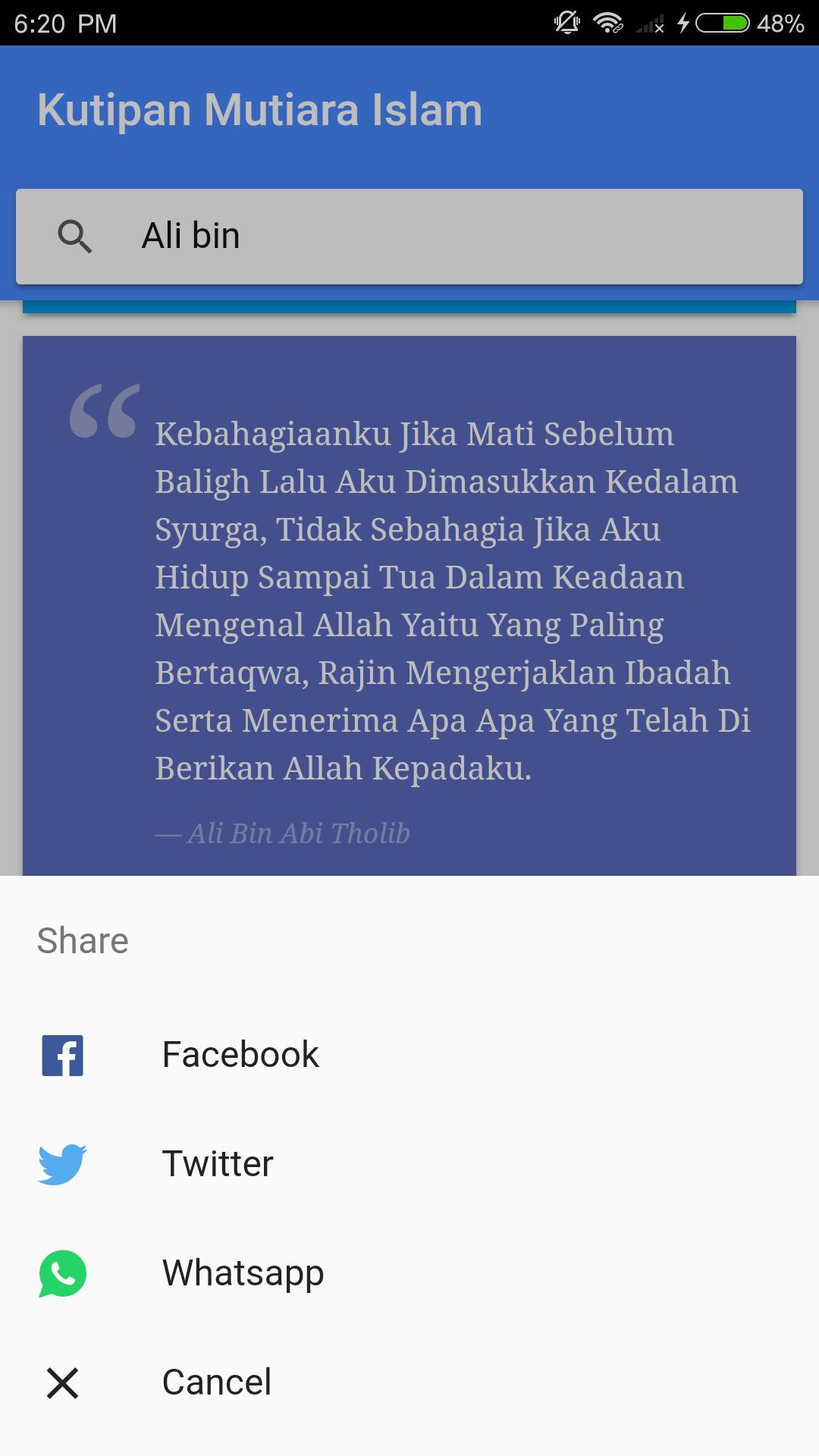 Kutipan Kata Mutiara Islami For Android Apk Download